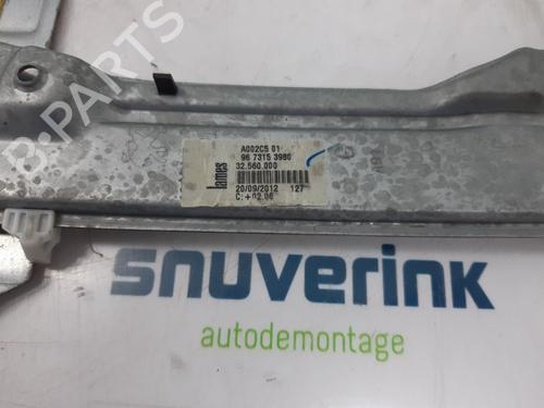 Rear left window mechanism PEUGEOT 208 I (CA_, CC_) 1.2 VTI 82 | BP18247306C24 