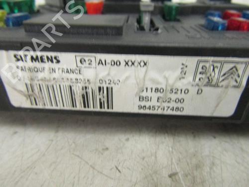 Engine control unit (ECU) PEUGEOT 206 Hatchback (2A/C) 1.6 16V | BP14347557M57 