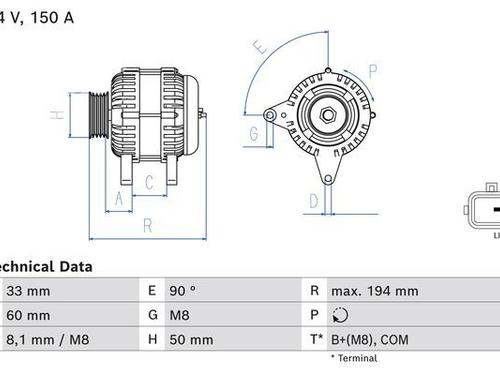 Generator RENAULT SCÉNIC IV (J9_) 1.2 TCe 130 (130 hp) 25884770