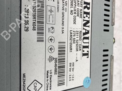 Radio RENAULT CLIO IV Grandtour (KH_) 0.9 TCe 90 | BP21544125E6 