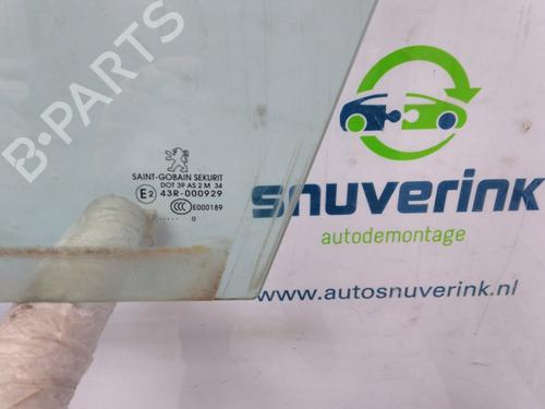 Front left door window PEUGEOT 3008 I MPV (0U_) 1.6 THP | BP24165222C18 
