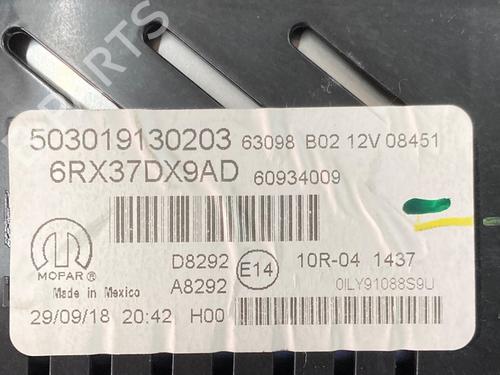 Used Instrument cluster Instrument cluster JEEP COMPASS (MP, M6, MV, M7) 1.4 MultiAir 4x4 (170 hp) 40048729 40048729