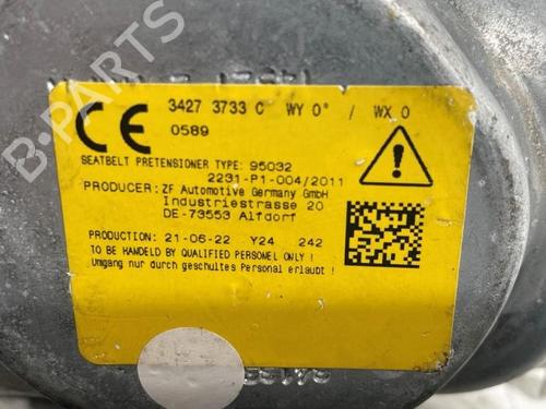 Used Front left seatbelt Front left seatbelt CITROËN C1 (PM_, PN_) 1.0 (68 hp) 28288655 28288655