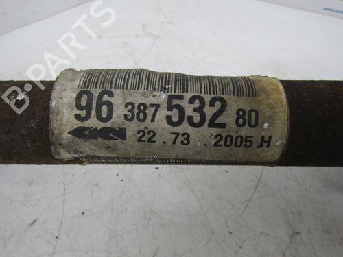 Left front driveshaft PEUGEOT 206 Hatchback (2A/C) 1.4 HDi eco 70 | BP10795565M38 