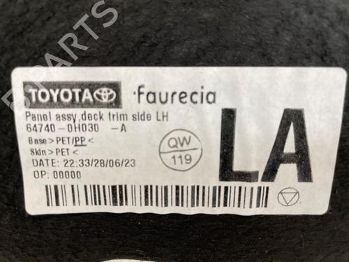 Boot lining TOYOTA AYGO X (_B7_) 1.0 VVT-i (KGB70) | BP38618830I3 - Image 2