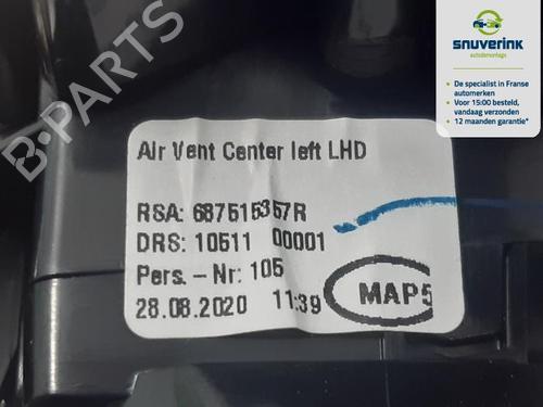 Air vent RENAULT CLIO V (B7_) 1.0 TCe 100 (B7MT) | BP40580191I21 - Image 5