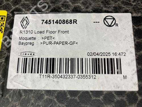 Luggage compartment floor DACIA DUSTER (PYM_, PYN_) 1.2 TCe 130 | BP33697223I33 - Image 3
