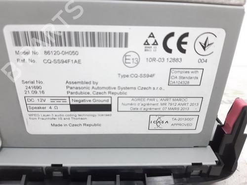 Radio PEUGEOT 108 1.0 VTi | BP18870102E6 