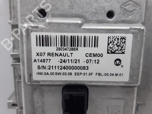 Display monitor RENAULT TWINGO III (BCM_, BCA_) Z.E: (BCA1) | BP24164600C48 