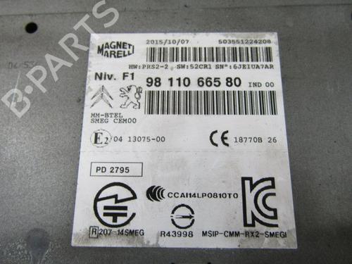 Radio PEUGEOT 2008 I (CU_) 1.2 THP 110 / PureTech 110 | BP11047383E6 