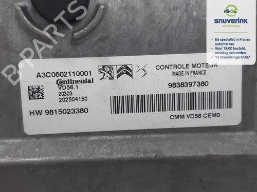 Engine control unit (ECU) CITROËN C3 III (SX) 1.2 THP 110 (SXHNPS, SXHNZT, SXHNZ6) | BP40580228M57 - Image 2