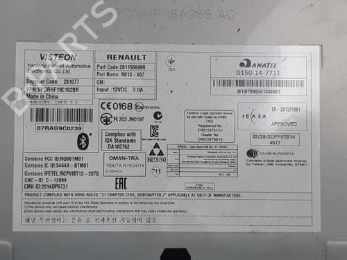 Radio RENAULT TWINGO III (BCM_, BCA_) 1.0 SCe 70 | BP40576927E6 - Image 3