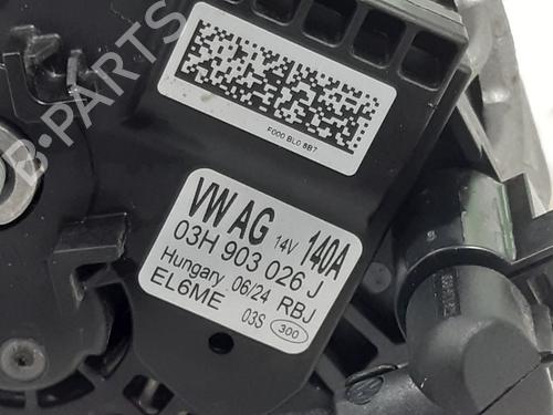 Alternator VW TRANSPORTER T6 Van (SGA, SGH, SHA, SHH) 2.0 TDI | BP23123400M7 