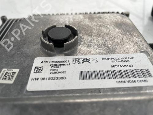 Used Engine control unit (ECU) PEUGEOT 5008 II (MC_, MJ_, MR_, M4_) 1.2 THP (MRHNYH, MRHNYW, MRHNSJ, MRHNSU, MRHNSM) (131 hp) 29069109