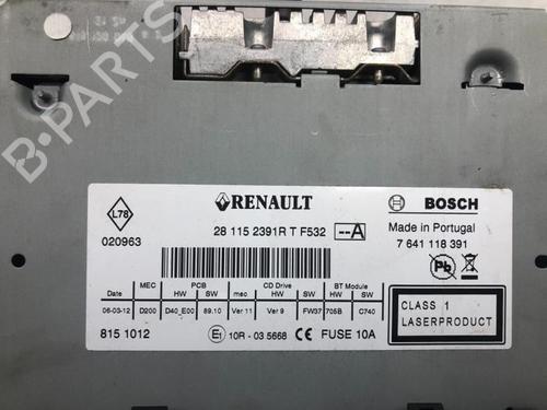 Radio RENAULT TWINGO II (CN0_) 1.2 16V (CN04, CN0B) | BP40575751E6 - Image 3