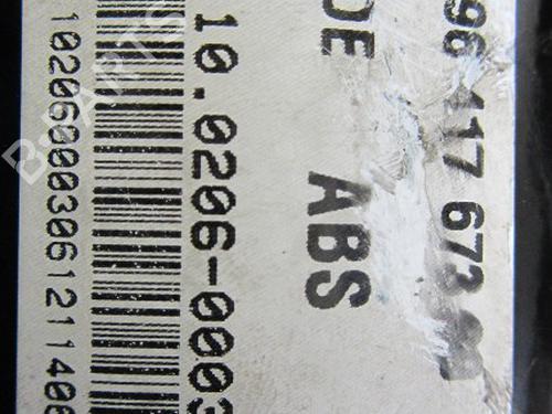 ABS Bremseaggregat CITROËN C5 I (DC_) 2.0 HDi (DCRHZB, DCRHZE) | BP12831473M43 