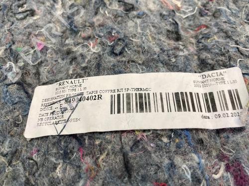Boot lining DACIA JOGGER (RK_) 1.0 TCe 110 (RKMD) | BP29068672I3 