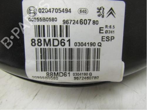 Servo brake CITROËN C3 II (SC_) 1.2 VTi 82 | BP40563625M42 - Image 3