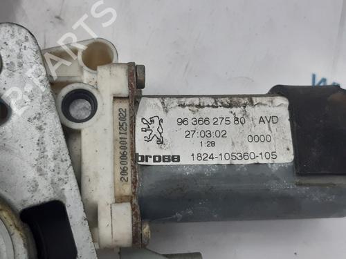 Front right window mechanism PEUGEOT 206 CC (2D) 1.6 16V (2DNFUF, 2DNFUR) | BP10804458C23 