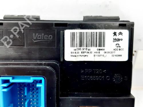 Electronic module PEUGEOT 3008 II SUV (MC_, MR_, MJ_, M4_) 1.2 THP/ PureTech 130 (MRHNSM, MRHNSU, MRHNSJ, MRHNYW,... | BP10805450M83 