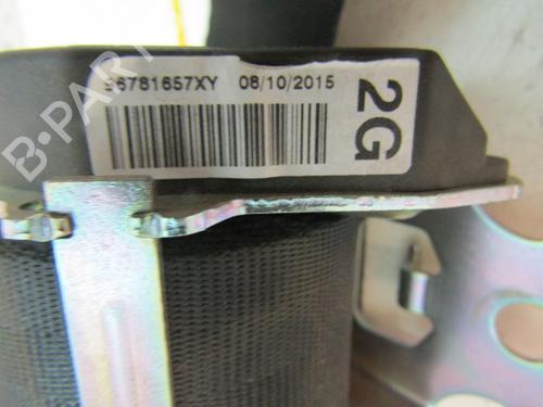Rear left seatbelt PEUGEOT 2008 I (CU_) 1.6 BlueHDi 100 | BP17465650I29 