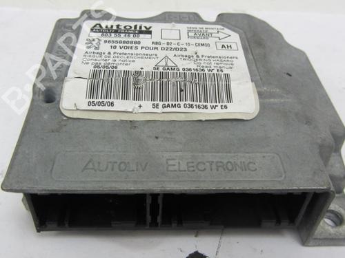 Used ECU airbags PEUGEOT 407 SW (6E_, 6D_) 1.6 HDi 110 (109 hp) 17026391
