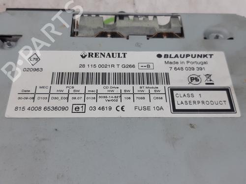 Radio RENAULT MEGANE III Hatchback (BZ0/1_, B3_) 1.6 16V (BZ1B, BZ1H) | BP10808968E6 