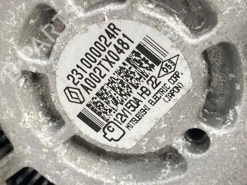 Alternator RENAULT SCÉNIC III (JZ0/1_) 1.4 16V (JZ0F, JZ1V) | BP22391125M7 