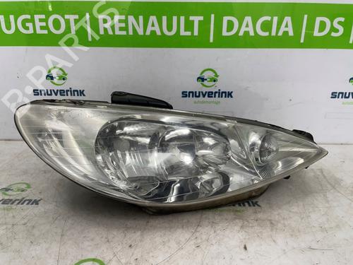 Højre forlygte PEUGEOT 206 Hatchback (2A/C) 1.4 i (75 hp) 24988653
