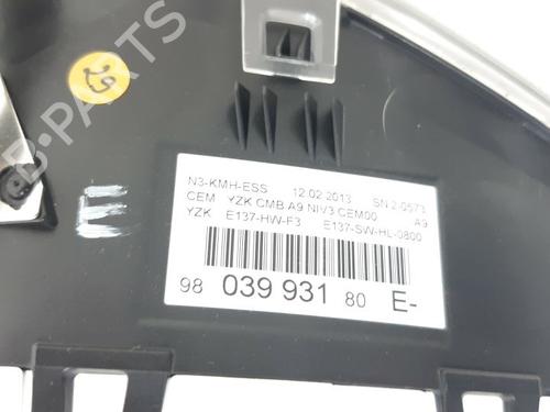 Instrument cluster PEUGEOT 208 I (CA_, CC_) 1.2 VTI 82 | BP17027304C47 