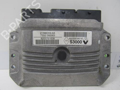 Engine control unit (ECU) RENAULT SCÉNIC II (JM0/1_) 1.6 16V (JM1R) | BP12457731M57 