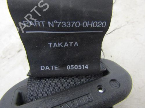 Rear left seatbelt CITROËN C1 II (PA_, PS_) 1.0 VTi 68 | BP10791259I29 