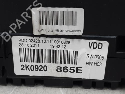 Instrument cluster VW CADDY III Box Body/MPV (2KA, 2KH, 2CA, 2CH) 1.6 TDI | BP13324095C47 