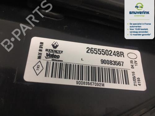 Left taillight RENAULT MEGANE IV Hatchback (B9A/M/N_) 1.5 dCi 110 (B9A3) | BP40580160C34 - Image 3