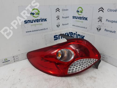 Used Left taillight Left taillight PEUGEOT 206+ (2L_, 2M_) 1.4 i (2LKFWA, 2MKFWA) (75 hp) 10796613 10796613