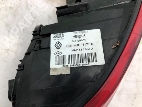 Right taillight RENAULT CLIO IV (BH_) 0.9 TCe 90 (BHNF, BHMA, BHMH, BHJK, BHJR) | BP16911956C35 