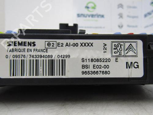 Engine control unit (ECU) PEUGEOT 206 Hatchback (2A/C) 1.4 HDi eco 70 | BP17982243M57 