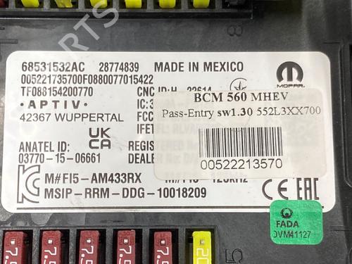 Engine control unit (ECU) JEEP COMPASS (MP, M6, MV, M7) 1.3 Hybrid 4x4 | BP40048728M57 - Image 3