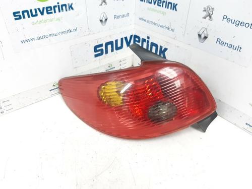 Used Left taillight PEUGEOT 206 Hatchback (2A/C) 1.4 HDi eco 70 (68 hp) 13610684