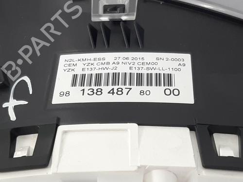 Instrument cluster PEUGEOT 208 I (CA_, CC_) 1.2 VTI 82 | BP13324465C47