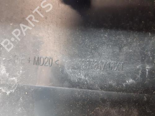 Left sideskirt PEUGEOT 2008 I (CU_) 1.2 VTi | BP20500183C115 