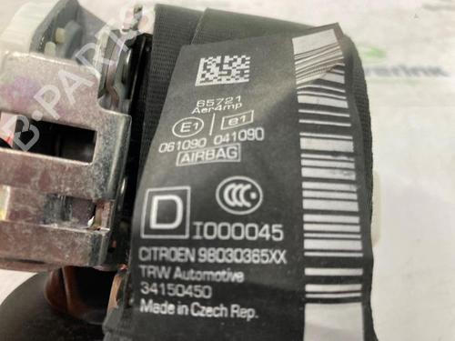 Front right seatbelt CITROËN C3 II (SC_) 1.6 HDi | BP40581979I25 - Image 4