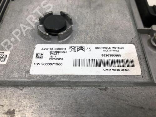 Engine control unit (ECU) PEUGEOT 2008 I (CU_) 1.2 THP 130 / PureTech 130 | BP40580473M57 - Image 3