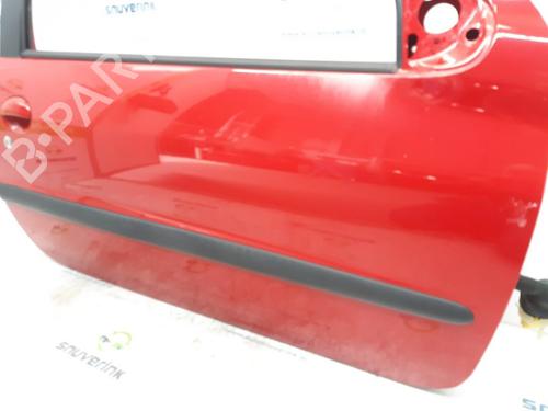 Right front door PEUGEOT 206 Hatchback (2A/C) 1.6 HDi 110 | BP16171578C3 