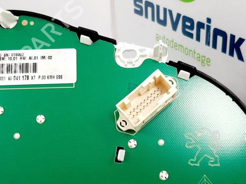Instrument cluster CITROËN C3 II (SC_) 1.2 VTi 82 | BP37072027C47 - Image 3