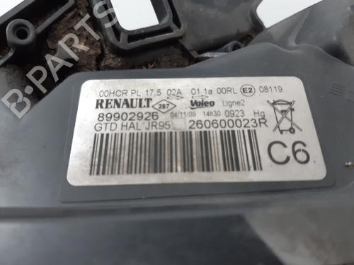 Left headlight RENAULT SCÉNIC III (JZ0/1_) 1.4 16V (JZ0F, JZ1V) | BP10795868C28 