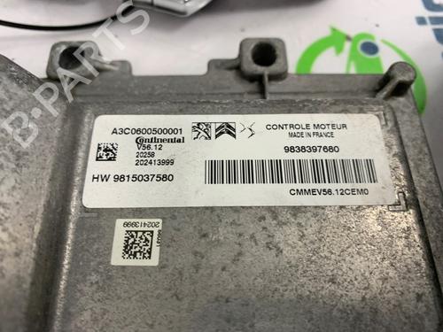 Engine control unit (ECU) PEUGEOT 208 II (UB_, UP_, UW_, UJ_) 1.2 PureTech 75 | BP25980280M57 