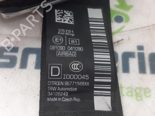 Front right seatbelt CITROËN C3 II (SC_) 1.2 VTi 82 | BP40582833I25 - Image 4