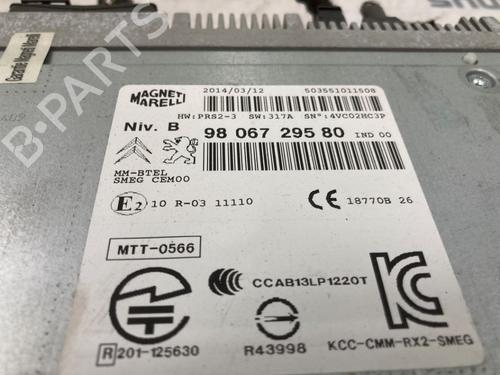 Radio PEUGEOT 208 I (CA_, CC_) 1.2 VTI 82 | BP19530025E6 