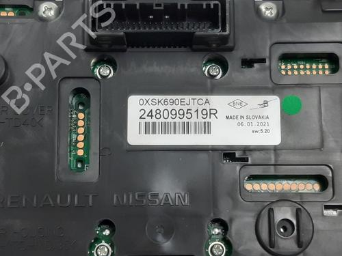 Instrument cluster RENAULT CLIO IV (BH_) 0.9 TCe 90 (BHNF, BHMA, BHMH, BHJK, BHJR) | BP22963183C47 